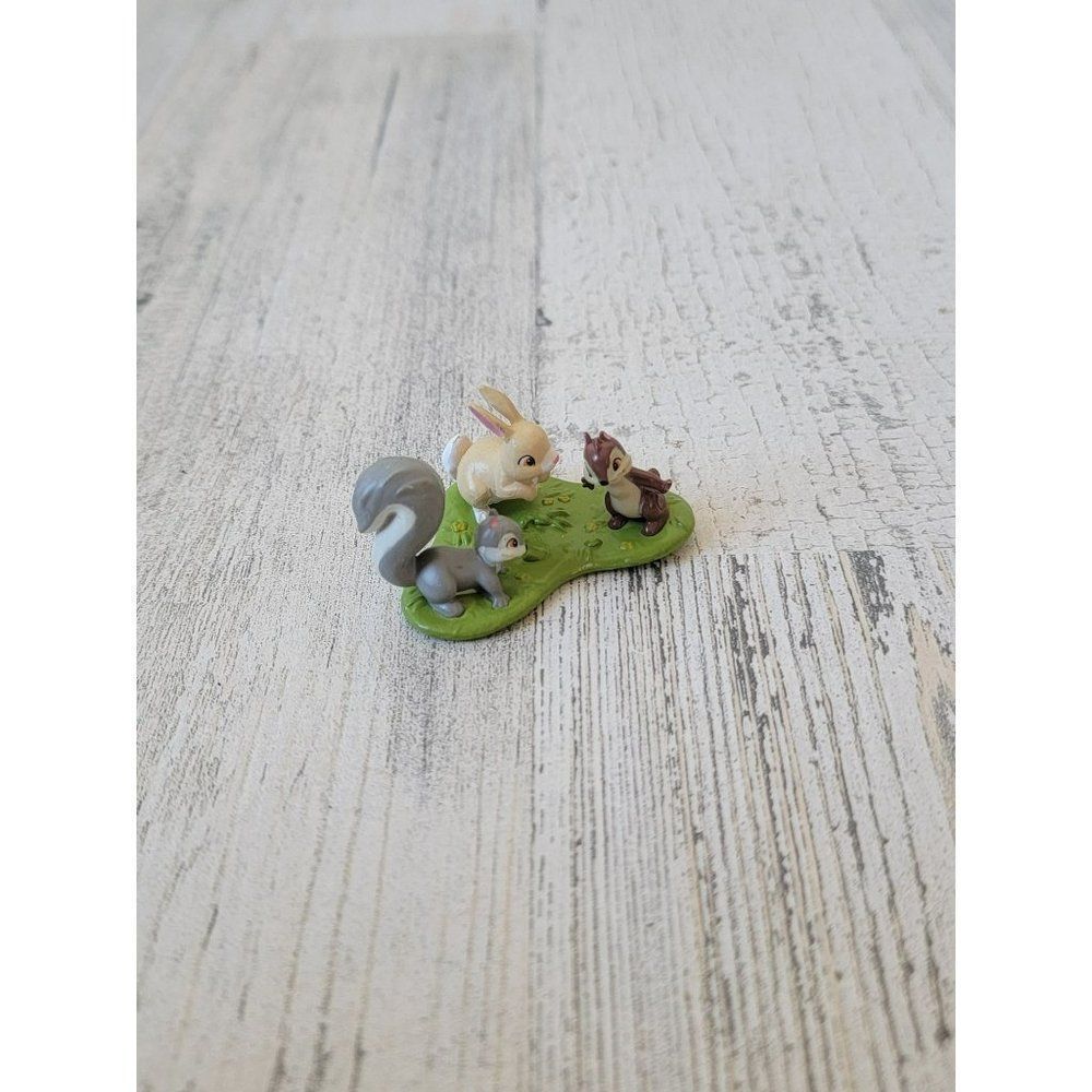 Disney bunny squirrel chipmunk animal forest friend toy figure‎